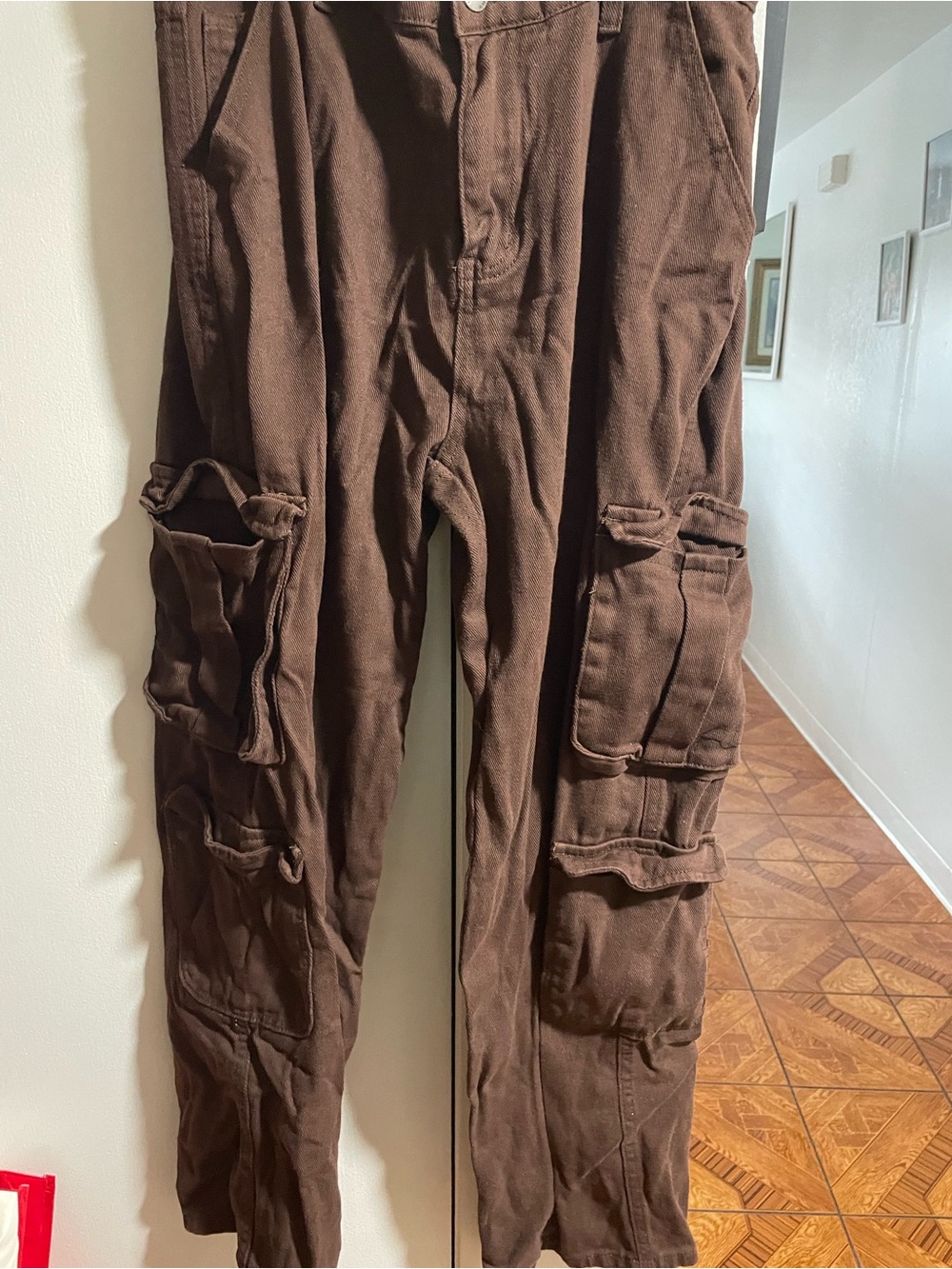 Women’s Cargo Pants  Brown - Classic Utility Style